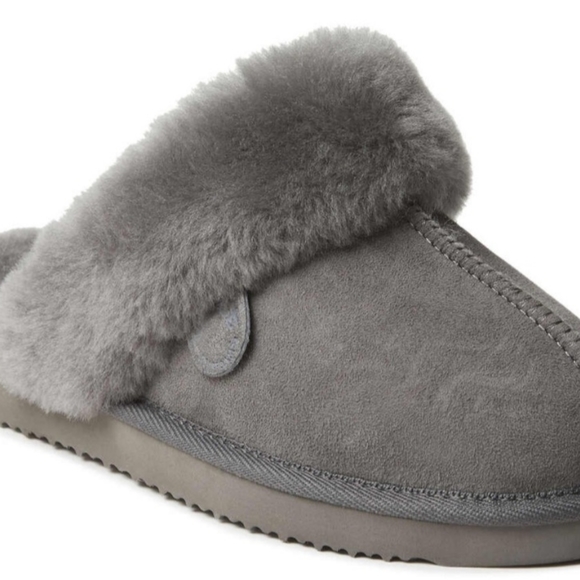 Dearfoams Fireside Genuine Sheepskin Slipper Women's 8W NWT - Picture 9 of 13